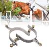 QANYEGN 1 Pair of Spurs Stainless Steel Spurs Vintage Paern Spurs Portable Equestrian Equipment with Riding Rope Spurs view 4