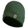 Bush Edge 100% Merino Wool Cuff Beanie Hat (Forest Green) view 1