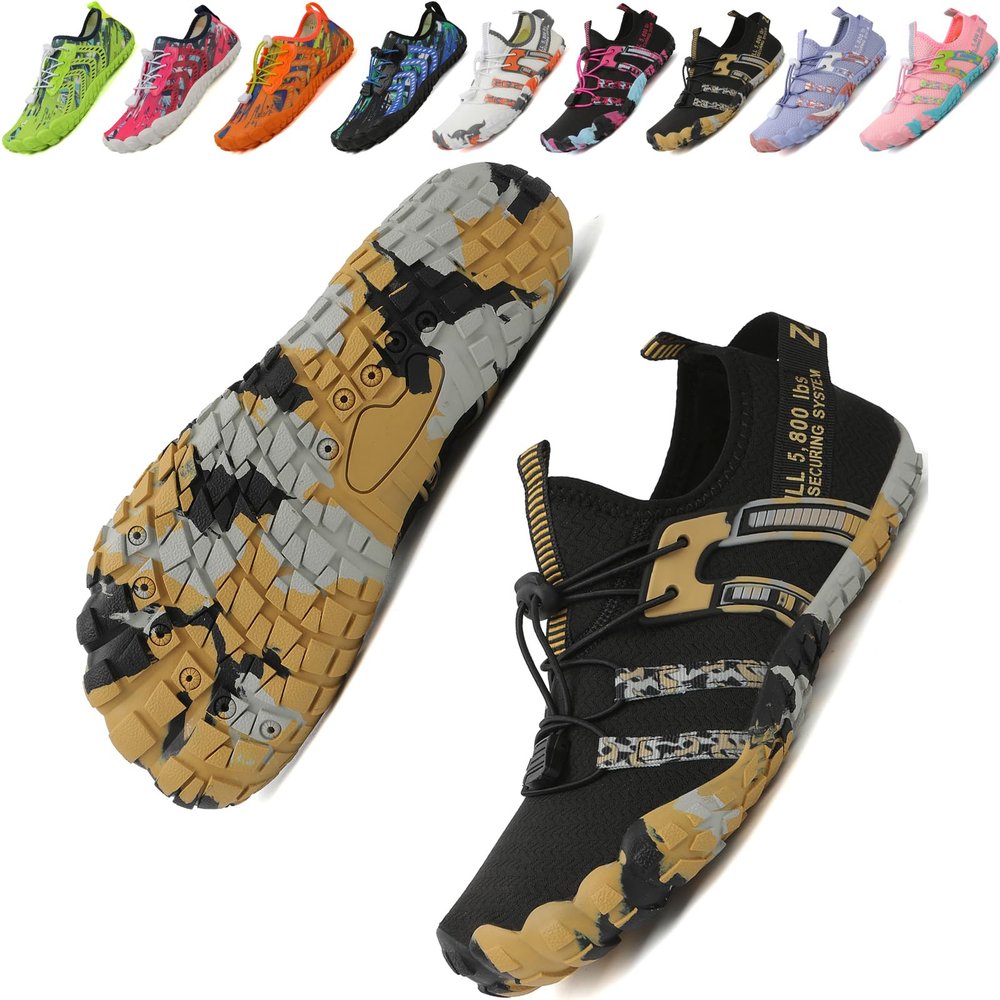 Water Shoes for Women Men Swim Beach Pool River Barefoot Shoes Wide Quick Dry Slip-on for Surf Water Park Yoga