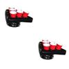 YARNOW 2pcs PVC Inflatable Beer Game Hat Tray Fun Aerated Triangular Beverage Holder for Boys and Girls Party Supplies for Birthday Wedding Carnival and Christmas Celebrations view 1