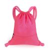 GAENMESH Drawstring Backpack Bag for Sports Lightweight Foldable Gym Bag with Sturdy Draw Cord Shoulder Strap Hiking Travel Camping view 1