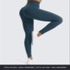 Aoxjox High Waisted Workout Leggings for Women Trinity Yoga Pants 26.5" (Blueberry, Small) view 3