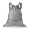 GAENMESH Drawstring Backpack Bag for Sports Lightweight Foldable Gym Bag with Sturdy Draw Cord Shoulder Strap Hiking Travel Camping view 1