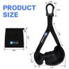 HXD-ERGO Ergonomic Exercise Handles for Cable Machine Attachments, Pilates, Strength Training WorkoutResistance Bands Heavy Duty Working Out Handles Accessories view 2