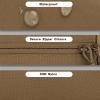 Tactical Molle Pouch Admin Wide GP Pouches for Chest Rig Vest Duty Belt Large EDC Utility Bag as Cummerbund Expanded Storage Bags view 2
