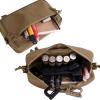 Tactical Molle Pouch Admin Wide GP Pouches for Chest Rig Vest Duty Belt Large EDC Utility Bag as Cummerbund Expanded Storage Bags view 3