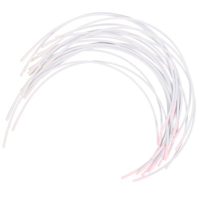 SEWACC 10 Pairs Bra Under Wires Metal Replacement Underwire Repair Underwear Support Rings Regular Bras Wire Heavy Gauge Sturdy Wire for Bras Replaceable Underwire