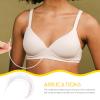 SEWACC 10 Pairs Bra Under Wires Metal Replacement Underwire Repair Underwear Support Rings Regular Bras Wire Heavy Gauge Sturdy Wire for Bras Replaceable Underwire view 4