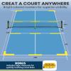 Bltend Pickleball Set - 22FT Regulation Size Portable Net, 4 Pickle Balls, Court Marker, Carry Bag and Tape Measure - Indoor Outdoor Driveway Gifts view 4