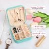 17Dec 6-Pack Small Travel Jewelry Case Organizer,Mini Travel Essentials for Women,Bridesmaid Gifts Birthday Gifts for Women,Small Jewelry Box for Girls 8-12 view 3