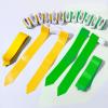 Sintege 14 Pcs Player Flag Football Belt Set, Adjustable Football Flag and Belts Gifts for Youth Adults Sports Training (Yellow,Green) view 3