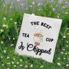 G2TUP Chip and Mrs Potts Shoulder Bag Tea Party Tote The Best Teacup Is Chipped Belle Inspired Canvas Bag (Best Teacup TG) view 3