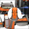King'sGuard 70L Hiking Backpack with Rain Cover Lightweight Waterproof Travel Camping Backpack Large Backpacking Pack for Men and Women (Orange) view 4