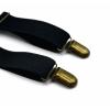 SUNTRADE Boys Girls Kids Suspenders Bow tie,4 Clips Adjustable Elastic With Strong Metal Clips (Blue) view 3