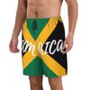 JUHIOPOI Mens Jamaica Swim Trunks Jamaican Flag Trunk Beach Shorts Cool Quick Dry Board Shorts Summer Party Shorts with Pockets Mesh Lining, Letter-S view 4