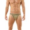 BRODDLE Men's Jockstrap Stretchy Nylon Pouch Workout Performance Athletic Supporters for Men Green Large view 2