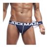 Mens Jockstrap Underwear Wide Belt Athletic Supporter Mens Thongs Sport Underwear Jock Strap (X-Large, 218darkblue) view 3