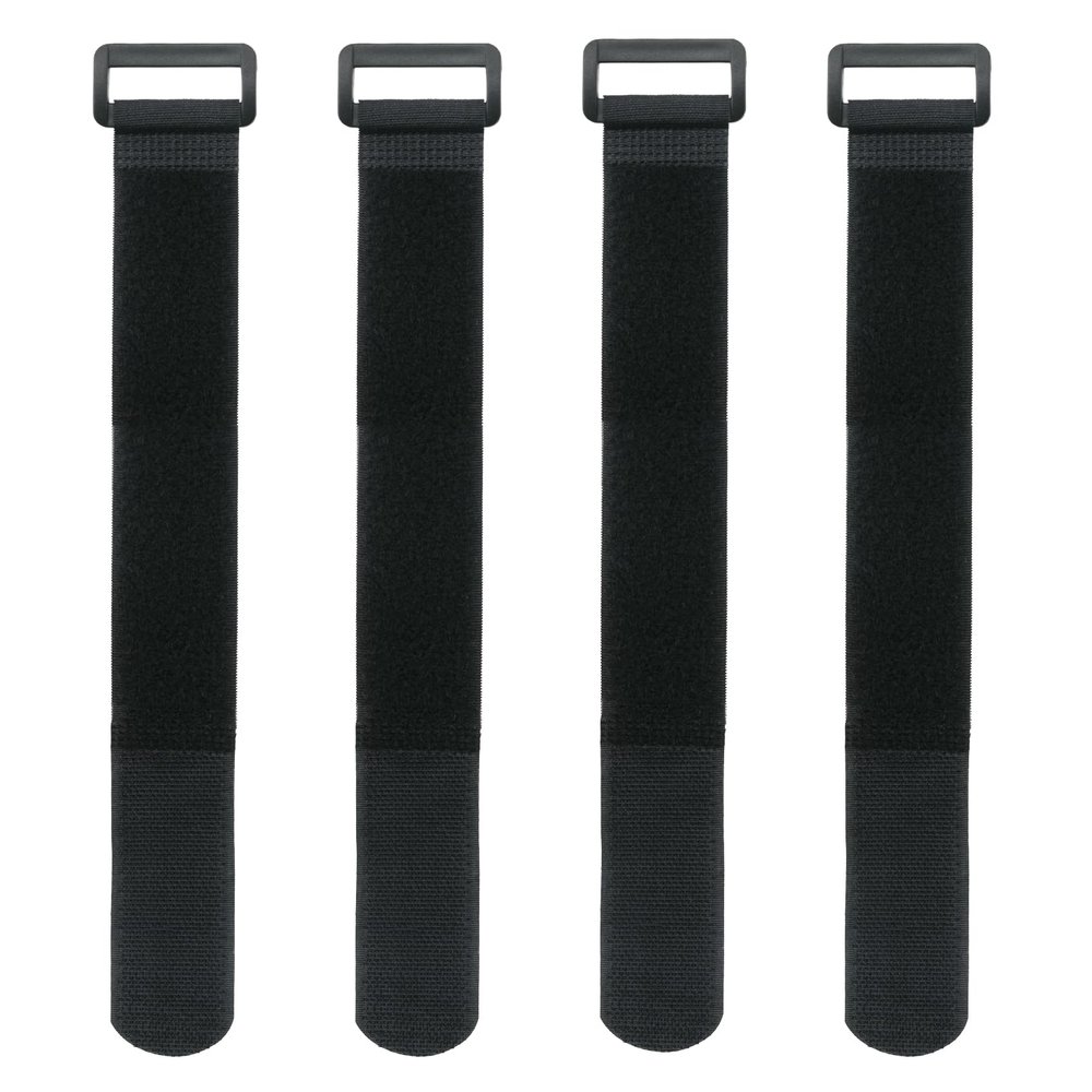 Bike Rack Straps, 4-Pack Adjustable Bike Wheel Stabilizer Strap with Hook and Loop for Car and Wall Mount, for Transportation and Storage (31.5'' x 1.18'')