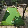 FQMYLTYN Pool Floating Golf Green Mat, 39"x 118" Artificial Turf Golf Hitting Mat, Mini Golf Game Mat for Indoor/Outdoor Practice, Gifts for Men/Golf Lovers/Beginner view 4