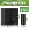 100 Portable Toilet Bags, Biodegradable with Drawstring & Lemon Scent, for 5-8 Gallon Bucket Seat for Outdoor Camping Car Travel view 2