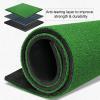 FQMYLTYN Golf Mat Artificial Turf Golf Practice Mat, 10mm Thickening Golf Hitting Mat with 10 Golf Balls, for Backyard Driving Chipping Indoor/Outdoor Training, 4 Sizes (Size : 150x100cm) view 4