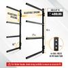 Yes4All Kayak Storage Rack Kayak Wall Mount Rack 400lbs 4 Adjustable Levels Kayak Rack for Outdoor, Indoor Kayak Storage Rack view 3