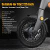 2-pack 10x2.125 Solid Tire,10 inch Shock Non-Pneumatic Scooter wheels,10x2.125 Explosion-Proof Tubeless Tyre Front/Rear Tire Replacement Wheel For Electric Scooter Accessories view 2