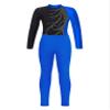 ranrann Kids Girls Shiny Ballet Dance Outfits Gymnastic Leotard with Metallic Shorts Sports Tracksuit Unitards Dancewear Blue E 16 Years view 3