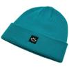 55cube Knit Cuffed Beanie for Women & Men - Stay Warm and Stylish Peacock Green Beanie view 2
