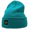 55cube Knit Cuffed Beanie for Women & Men - Stay Warm and Stylish Peacock Green Beanie view 3