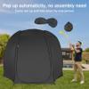 Leedor 10'x10' Hexagon Pop Up Sun Shade Canopy Tent - Ventilated Mesh Walls, Perfect for Camping, Beach, Events, and Outdoor Party Decorations, All-Season Shelter (Not Waterproof) view 3