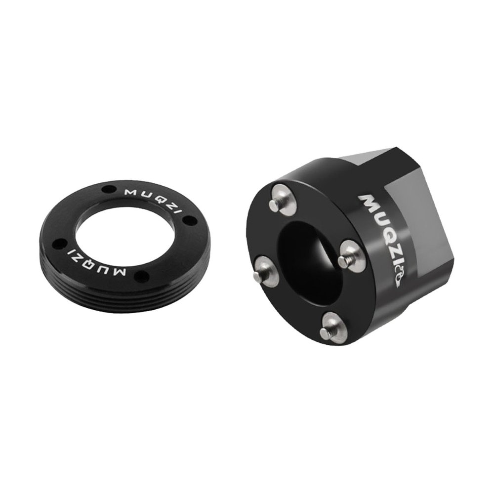 Aosekaa Crank Arm Cap Remove Tool, Sturdy, Repair Tool Bike Bicycle Crank Extractor for Dub BB30 Self Extracting Bolt Tool, Black with Cover