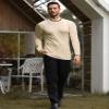 OYOZONE Men's Turtleneck Sweater - Slim Fit Turtle Neck Long Sleeve Thermal Pullover view 2