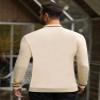 OYOZONE Men's Turtleneck Sweater - Slim Fit Turtle Neck Long Sleeve Thermal Pullover view 3