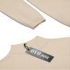 OYOZONE Men's Slim Fit Turtleneck Sweater Casual Knitted Pullover Sweaters Apricot view 3