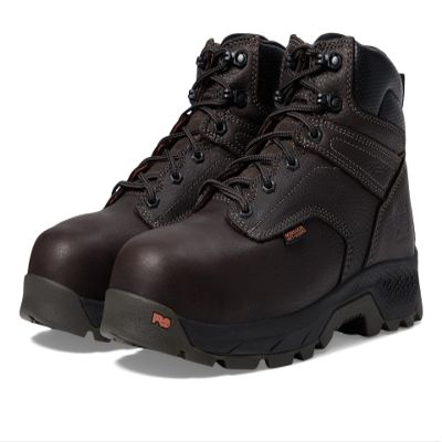 Timberland TB0A5ZV7214103500M 6 in Titan Ev Img Ct Brown: Black Coffee Trailblazer 3.5MED