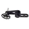 Chain Tensioner Single Speed Bike Adjuster Converter Guide Aluminium Alloy Cycling Single Speed Rear Derailleur Chain Tensioner Black for MTB Folding Bicycle view 1