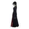 Women's Medieval Hooded Dresses Renaissance Velvet Robe Vintage Court Style Costume Long Sleeve Ball Queen Gown view 3