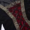 Women's Medieval Hooded Dresses Renaissance Velvet Robe Vintage Court Style Costume Long Sleeve Ball Queen Gown view 4