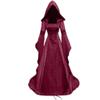 Women's Medieval Dresses Renaissance Velvet Robe Vintage Court Style Costume Long Sleeve Ball Queen Gown view 1