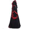 Women's Medieval Dresses Renaissance Velvet Robe Vintage Court Style Costume Long Sleeve Ball Queen Gown view 3