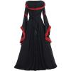Women's Medieval Dresses Renaissance Velvet Robe Vintage Court Style Costume Long Sleeve Ball Queen Gown view 4