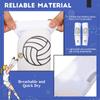 Shappy 2 Pcs 2 Pcs Volleyball Arm Sleeves Forearm Sleeves Volleyball Arm Pads for Boys Girls Teen Youth Wrist Guard (White,Small) view 4