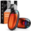 Hand Warmers Rechargeable, 2 Pack Portable Pocket Hand Warmers, 20Hrs Long Heating Double Warm Electric Handwarmers, Reusable Heater for Outdoors, Camping, Hunting, Golf, Fishing view 1