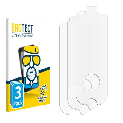 BROTECT Anti-Glare Glass Screen Protector Matte Compatible with Segway Ninebot KickScooter MAX G2D (3 Pack) - Anti-Scratch 9H Protection Film