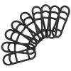 BESPORTBLE 10pcs Bike Light Mount Strap Flashlight Fixing Strap for Front and Rear Lights Lightweight and Portable Accessories for Cycling Safety and Illumination