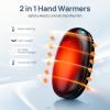 Hand Warmers Rechargeable, 2 Pack Portable Pocket Hand Warmers, 20Hrs Long Heating Double Warm Electric Handwarmers, Reusable Heater for Outdoors, Camping, Hunting, Golf, Fishing view 2