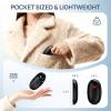 Hand Warmers Rechargeable, 2 Pack Portable Pocket Hand Warmers, 20Hrs Long Heating Double Warm Electric Handwarmers, Reusable Heater for Outdoors, Camping, Hunting, Golf, Fishing view 4