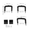 3PCS Golf Putting Alignment Training Gate, Aluminium Alloy Align Putting Gates Practice Set, Training Aid for Golf Lover view 2