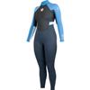 Alder Womens Impact 3/2mm Flatlock Wetsuit - Graphite WS22WIF 18 view 1